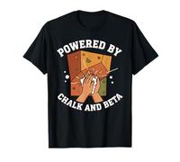 Alimenté par Chalk and Beta Rock Climbing Fun T-Shirt