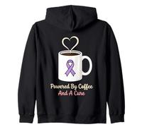 Alimenté par Coffee and A Cure Oncology Nurse Sweat à Capuche