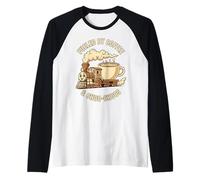 Alimenté par Coffee and Choo-Choos, Train Lover Manche Raglan