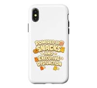 Alimenté par des collations et Un Dysfonctionnement exécutif Coque pour iPhone X/XS