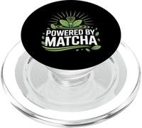 Alimenté par des Feuilles de thé Matcha Vibrant Energy PopSockets PopGrip pour MagSafe