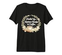 Alimenté par des Romans mystères et du café T-Shirt Haut de Gamme