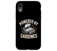 Alimenté par des Sardines de Poisson en Conserve Coque pour iPhone XR