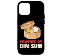 Alimenté par Dim Sum - Funny Dumpling Foodie Coque pour iPhone 12/12 Pro