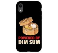Alimenté par Dim Sum - Funny Dumpling Foodie Coque pour iPhone XR