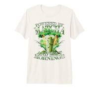 Alimenté par du Matcha et des Matins Doux T-Shirt Haut de Gamme