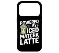 Alimenté par Iced Matcha Latte Energy Boost Coque pour iPhone 17 Pro