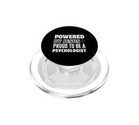 Alimenté par Jésus Fier d'être Psychologue chrétien PopSockets PopGrip pour MagSafe