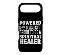 Alimenté par Jésus Fier d'être Un guérisseur Spirituel chrétien Coque pour iPhone Air