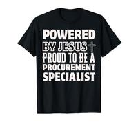 Alimenté par Jésus Fier d'être Un spécialiste des achats T-Shirt Graphique avec Valeur