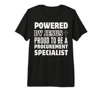 Alimenté par Jésus Fier d'être Un spécialiste des achats T-Shirt Haut de Gamme
