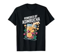 Alimenté par Kombucha Framboises Citrus T-Shirt