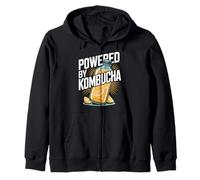 Alimenté par Kombucha Rafraîchissant Lemon Vibe Sweat à Capuche