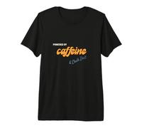 Alimenté par la caféine et la poussière de Craie Bouldering T-Shirt Haut de Gamme