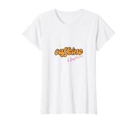 Alimenté par la caféine et Les rêveries - Amateur de café T-Shirt Graphique avec Valeur