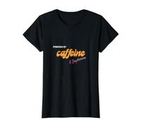 Alimenté par la caféine et Les rêveries - Amateur de café T-Shirt Graphique avec Valeur