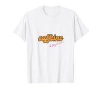 Alimenté par la caféine et Les rêveries - Amateur de café T-Shirt Graphique avec Valeur