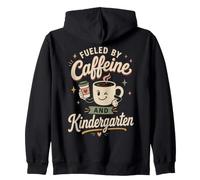 Alimenté par la caféine et l'humour du café des Enseignants de Maternelle Sweat à Capuche