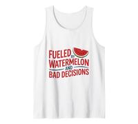 Alimenté par la pastèque et Les Mauvaises décisions, Funny Watermelon Débardeur
