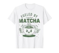Alimenté par Le Matcha, Un thé Vert rituel Quotidien T-Shirt