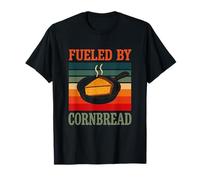Alimenté par Le Pain de maïs, Baker Cooking, passionné de Cuisine drôle du Sud T-Shirt