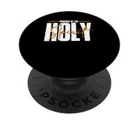 Alimenté par Le Saint Esprit | Dieu Jésus Religion | Believer PopSockets PopGrip Adhésif