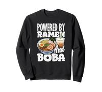Alimenté par Le thé aux Bulles Ramen et Boba Sweatshirt