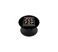 Alimenté par Les organites cellulaires mitochondries Science PopSockets PopGrip Adhésif