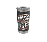 Alimenté par l'humour du café infusé à froid Gobelet isotherme en acier inoxydable double paroi