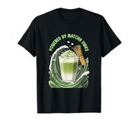 Alimenté par Matcha Vibes Green Tea Fresh Zen Vitality Glow T-Shirt