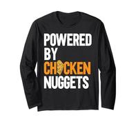 Alimenté par Nuggets de Poulet Nug Life Nuggies Tendies Manche Longue