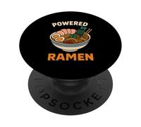 Alimenté par Ramen Funny Japanese Food Lover PopSockets PopGrip Adhésif
