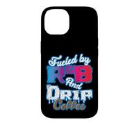 Alimenté par RNB et Drip Coffee Coque pour iPhone 14
