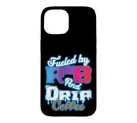 Alimenté par RNB et Drip Coffee Coque pour iPhone 15