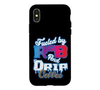 Alimenté par RNB et Drip Coffee Coque pour iPhone X/XS