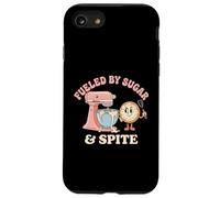 Alimenté par Sugar and Spite Baking Pâtissier Chef Baker Coque pour iPhone SE (2020) / 7/8