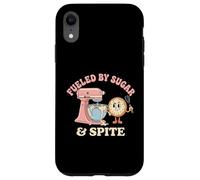 Alimenté par Sugar and Spite Baking Pâtissier Chef Baker Coque pour iPhone XR