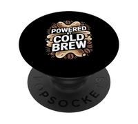Alimenté par Un Amateur de café à Froid PopSockets PopGrip Adhésif