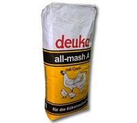 Aliments d’élevage de poussins Deuka All-Mash A Farine 25 kg avec anticoccidi