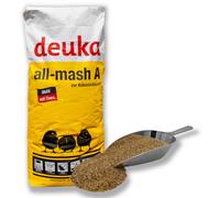Aliments d’élevage de poussins Deuka All-Mash A Farine 25 kg avec anticoccidien Poussins Élevage Volaille Aliments