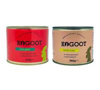 Aliments en conserve - Chou farci 510 g, Poulet à la sauce au fromage 565 g Kogoot