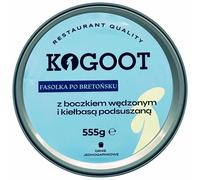 Aliments en conserve - Haricot à la bretonne au lard fumé et à la saucisse 555 g Kogoot