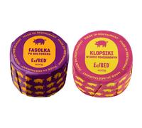 Aliments en conserve Haricots à la bretonne 400 g, Boulettes de viande à la sauce tomate 400 g - Ed Red