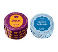 Aliments en conserve - Haricots à la bretonne 400 g, Saucisse 300 g - Ed Red