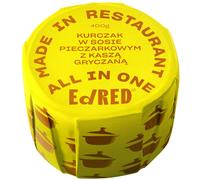 Aliments en conserve poulet à la sauce aux champignons avec du sarrasin 400 g Ed Red