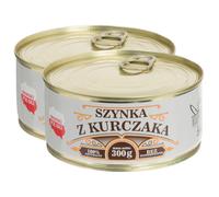 Aliments en conserve - Poulet jambon 300 g - 2 pcs. Marlej