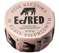 Aliments en conserve Steak de boucher à la sauce au poivre 270 g Ed Red