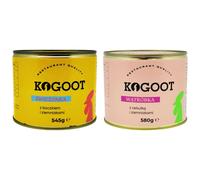 Aliments en conserve - Świeżonka (Viande fraîche de porc sautée à la paysanne) 545 g, Foie 580 g Kogoot