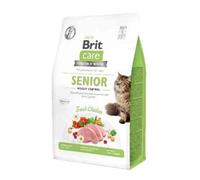 Aliments humides pour Chats VAFO PRAHA s.r.o. Brit Care Cat Senior 400g Contrôle du Poids GF