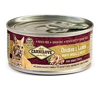 Aliments humides pour Chats VAFO PRAHA s.r.o. CARNILOVE Cat PUSZ.100G Agneau de Poulet